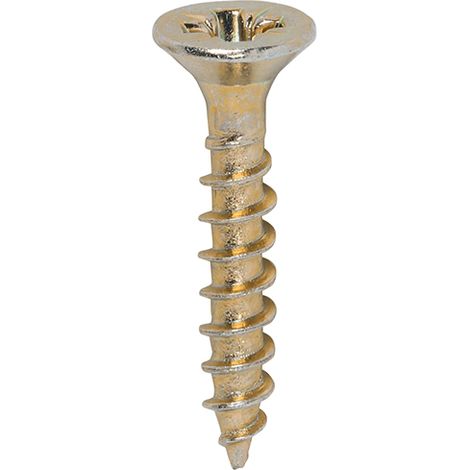 TIMCO Classic Multi-Purpose Countersunk Gold Woodscrews - 3.5 x 20