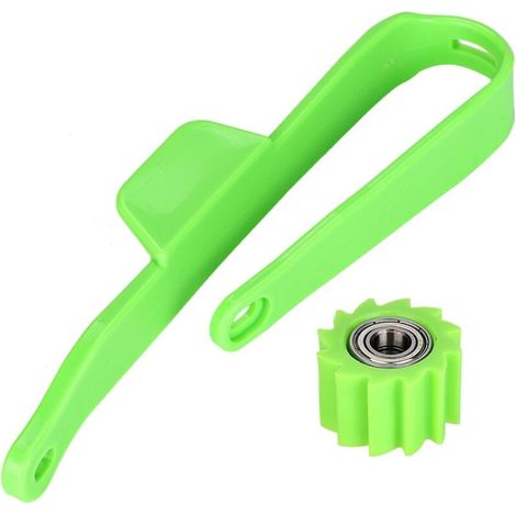 Protector trasero de cadena para motocicleta, guía de protección de cadena, resistente, de larga duración, fácil instalación, reemplazo directo, características estables. (1/5)