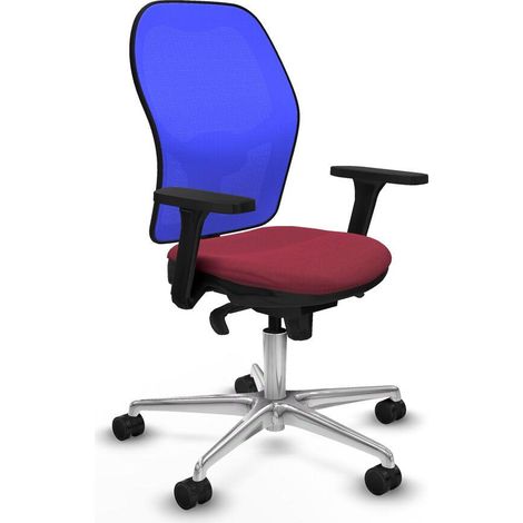 Piqueras y Crespo 3D086N0 Silla de oficina granate (1/3)