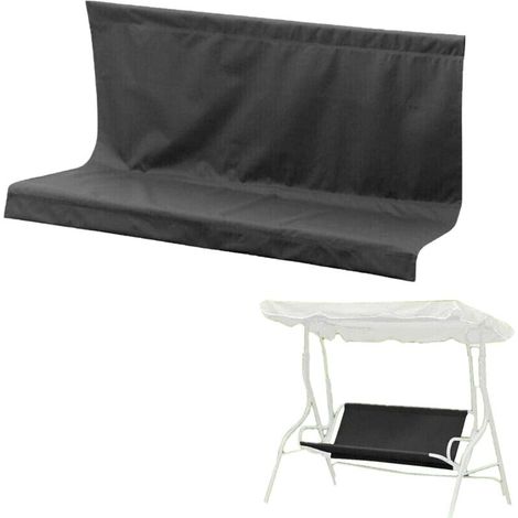 Housse de balançoire de jardin en tissu imperméable Oxford 600D, 148 x 100 cm, housse de rechange pour balançoire extérieure, housse de jardin de rechange anti-UV/pluie--TRIMEC (1/5)