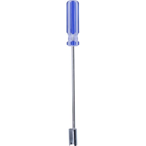 Tournevis BNC en acier chromé, extracteur de tête F professionnel pour équipement vidéo, bleu (1/5)