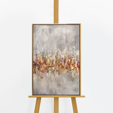 Gemälde Heller Horizont Rahmen Gold 60x40 cm (1/4)