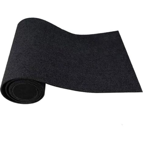 Tapis griffoir pour chat 40 x 200 cm – Autocollant et découpable – Pour marches, canapés et coins (gris foncé) (1/5)