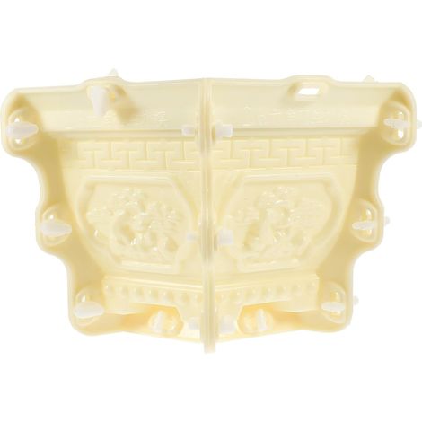 Moule Artisanal Soi-même pour Pots de Plantation en Plastique Beige, Facile à Démouler Nettoyer, pour Activités DIY et Artisanat Garçon et Filles (1/5)