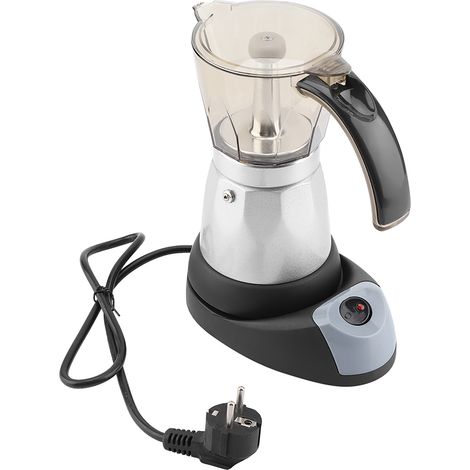 Lazmin112 Machine à Café 6 Tasses avec Récipient Transparent, Machine à Café Expresso Électrique Amovible, pour la Fête des Mères (1/5)