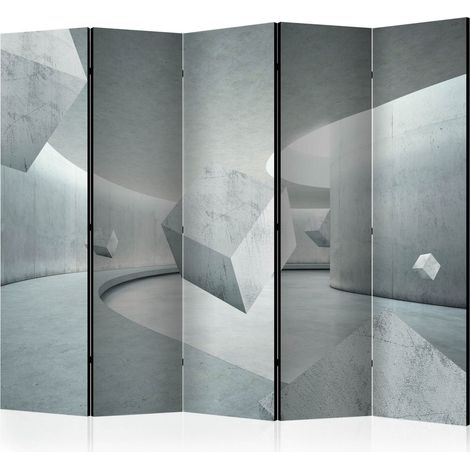 Paravento - Geometry of the Cube II [Room Dividers] - 225x172 (1/4)