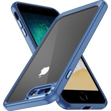 Custodia per iPhone 7 Plus / 8 Plus, protezione antiurto, blu (1/5)