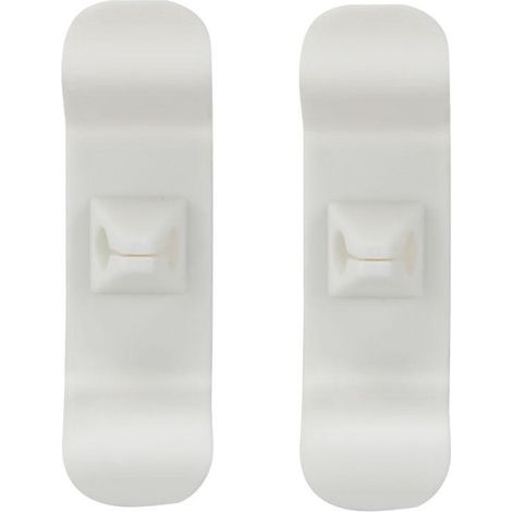 Lot de 2 organiseurs de câbles pour appareils cuisine, plastique, enrouleur de cordon, support pour petits électroménagers (mixeur, blender, cafetière) (1/5)