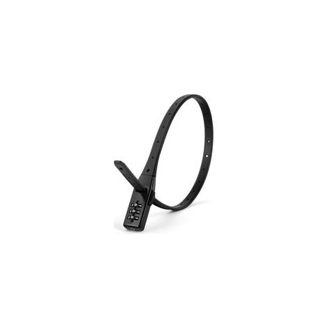 Antivol Velo, Code à 3 chiffres Antivol Vélo, Antivol pour Casque Vélo Moto Portable, pour Vélo, Vélo Electrique, Skateboard, Poussettes - Long 47cm (1/5)