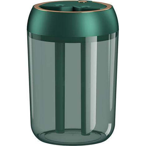 Humidificateur de chambre à coucher, humidificateur à brume froide pour grandes pièces avec arrêt automatique - Noir (1/5)