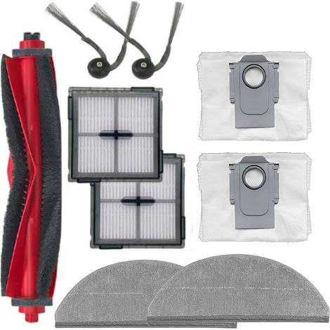 Pièces de rechange pour aspirateurs robots Roborock Q10 S5 et Q10 S5+ (ensemble de 9 pièces) (1/5)