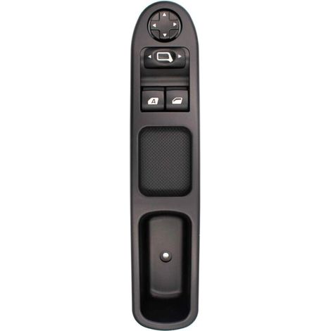 6554.QC Commande de lève-vitre électrique gauche (côté conducteur) pour Citroën C3 et Peugeot 207 CC (1/4)