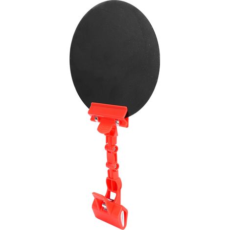 Panneau d'occultation pour soudage rond de 18 cm, portable, offrant une sécurité renforcée et une protection polyvalente pour casque de soudage à l'arc. (1/5)