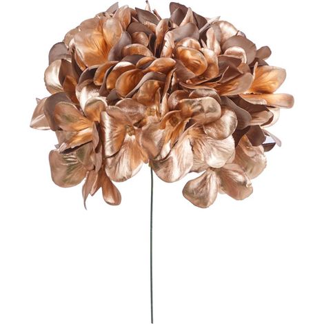 ARPIMEX Pick Ortensia Metalizzata H 28 Cm Gold