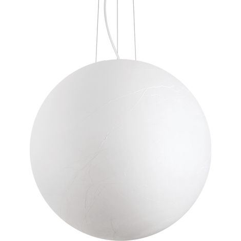 Ideal Lux CARTA Plafón colgante Globe Blanco