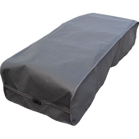 Custodia Fodera per Lettino da Giardino 190x72x37/37 cm in Mytex Impermeabile Taupe