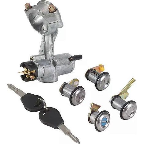 Kit de 5 interrupteurs de démarrage avec clé pour Nissan Patrol GQ Y60 (1988-1998) et Nissan Sentra B12 (référence 99810-50A00-JXLGV). (1/4)