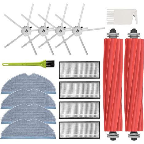 6-teiliges Wischmopp-Set für Roborock S7, S7 Plus und S7 Max – Ersatzteile und Zubehör für Roborock S7, T7S und T7S Plus Saugroboter (Set 3) (1/5)