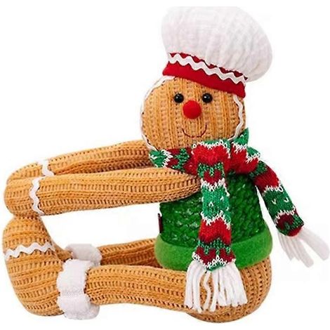 Lebkuchen-Weihnachtsornamente, dekorativer Weihnachtsanhänger (1/5)