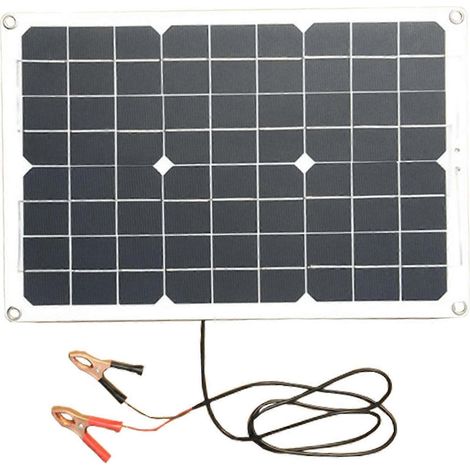 Solarpanel 420x280x2,5mm 18V 20W Wasserdicht Hocheffizientes Solarpanel-Ladegerät für Haus und Garten