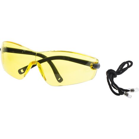 Lunettes de protection RS PRO Ambre Polycarbonate (PC), Résistant aux rayures, protection UV 400 ( Prix pour 1 ) (1/3)