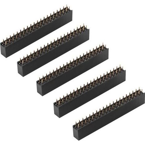 Embases à broches femelles, prise d'en-tête, pratique, robuste et délicate pour planche à pain d'ordinateur (1/5)