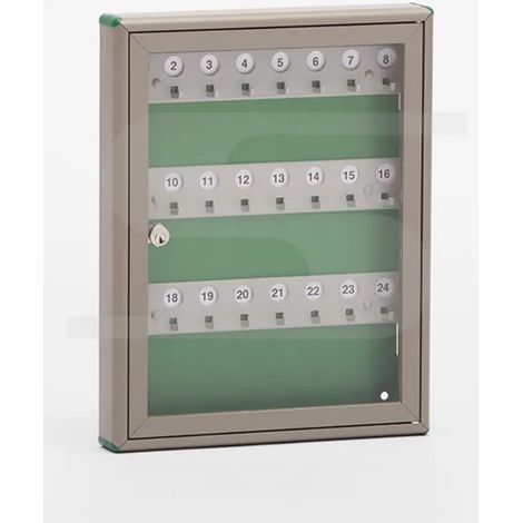 BACHECA SILMEC PORTA CHIAVI SB2 24 POSTI COD.40-211.9006 (1/2)