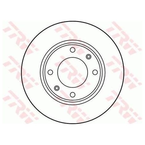 Lot de 2 Disques de frein TRW Automotive DF1221 CITROËN 1014002109 1690 03