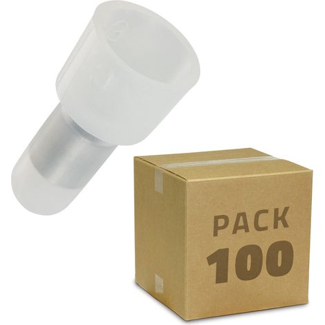 Pack Terminale Cieco per Connessione Finale di Cavo (100 Un.) 3 mm²