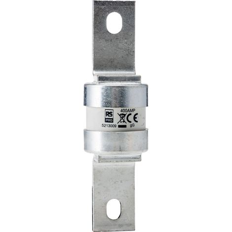 Fusible standard Britannique RS PRO B4, 400A, gG 415V c.a. ( Prix pour 1 )