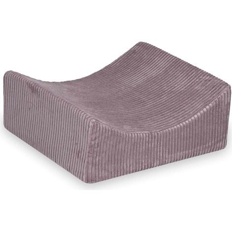 Berceau de jeu en mousse lavande velours côtelé (1/3)
