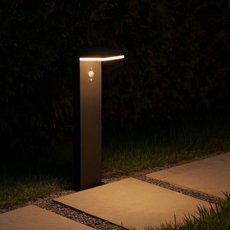 Set di 6 terminali solari LED JACKSON Bianco caldo H50cm