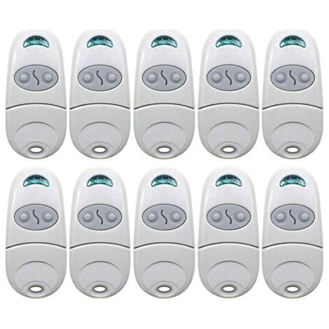 10 Pièces Télécommande D'Ouverture de Porte Garage TOP 432NA 433,92 MHz Copie Contrôleur Portail Ouvre-Porte (1/4)