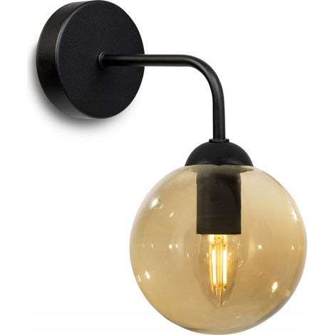 ELEGANTE LAMPADA DA PARETE A SFERA DI VETRO SELEZIONE LED (1/5)