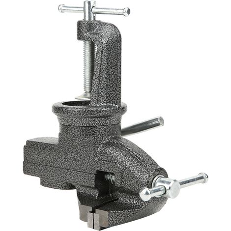 Étau d'établi 80 mm, rotation à 360°, mini-pince en fonte, équipement d'atelier (1/5)