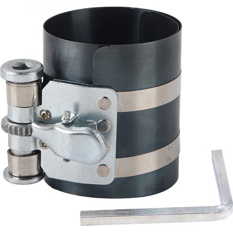 GARRYFIZH Outil à cliquet de bande d'installation de compresseur de segment de Piston de moteur de voiture de 3 pouces 60mm-150mm (1/5)