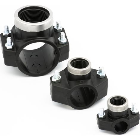 Gebo-Plast Anbohrschelle mit IG Ø 32 mm x 1 Zoll - DN 25 (1/4)