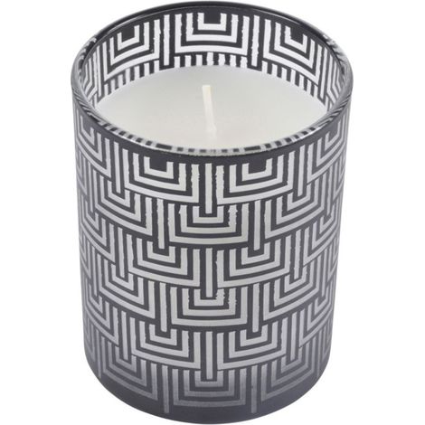 Bougie Parfumée "Graphic Ethnic" 8cm Noir (1/2)