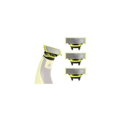Lot de 3 lames de rechange T pour rasoirs OneBlade – Compatible avec les modèles OneBlade, haute précision et longue durée (1/4)