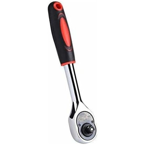 Llave de tubo autoajustable multifunción, llave de tubo universal de trinquete de 1/4 de pulgada, herramienta de reparación de automóviles y bicicletas. (1/5)