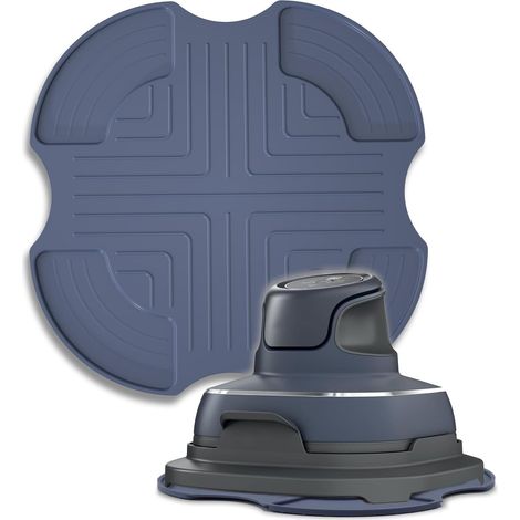 Dessous de Plat Silicone pour Ninja Crispi Air Fryer, Protège-Plan Anti-dérapant 27x27cm - sous-de-Plat Universel Résistant à la Chaleur pour Four, Micro-Ondes & Ustensiles (1/5)