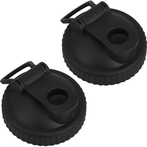 Couvercles pour bocaux Mason à large ouverture, étanches et munis d'un bec verseur (86 mm de Ø, Lot 2), réutilisables et protecteurs (1/5)