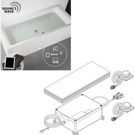 Kaldewei Sistema audio Sound Wave 584576100000