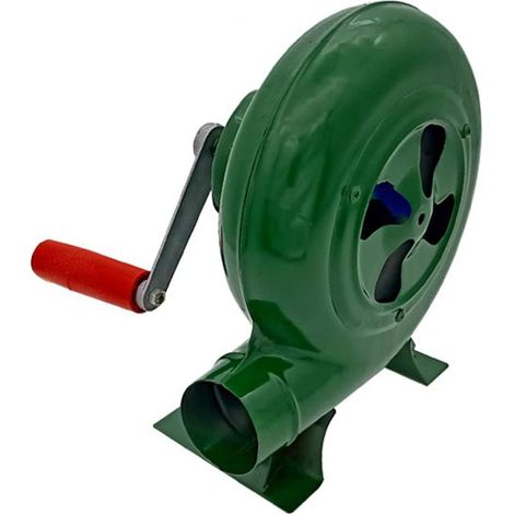 Bleosan – Ventilateur manuel 150W – Souffleur léger pour barbecue et camping – Grand vent – Utilisation intérieure/extérieure (1/5)
