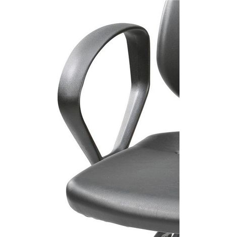 Accoudoir Unitec pour fauteuil de bureau rotatif, série TECWERK, Unitec réglable, noir (1/3)