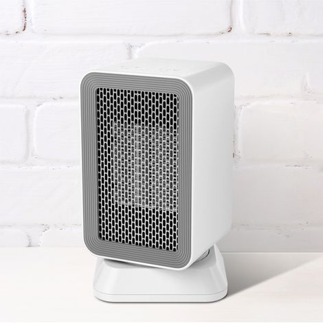 Calentador cerámico listo para calentar. 3 modos, termostato ajustable, sensor de inclinación, protección contra sobrecalentamiento (1/5)