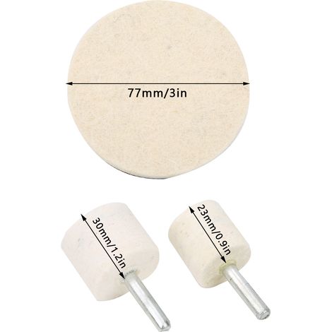 Kit de 8 pièces pour le traitement de surface des verres de montres automobiles, poudre fine de 70 g (1/4)