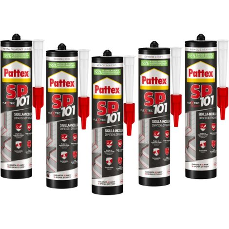SILICONE SIGILLANTE POLIMERO PATTEX SP101 280ML NERO