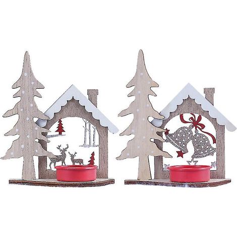 2 bâtonnets de bougie de Noël (1/3)