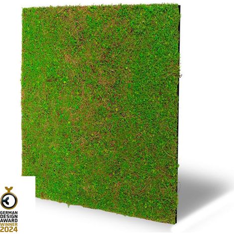 JANGAL Pannelli acustici Modulabili in FLORA sintetica ULTRAREALISTICA 52x52cm mod. LIGHT GREEN COCONUT